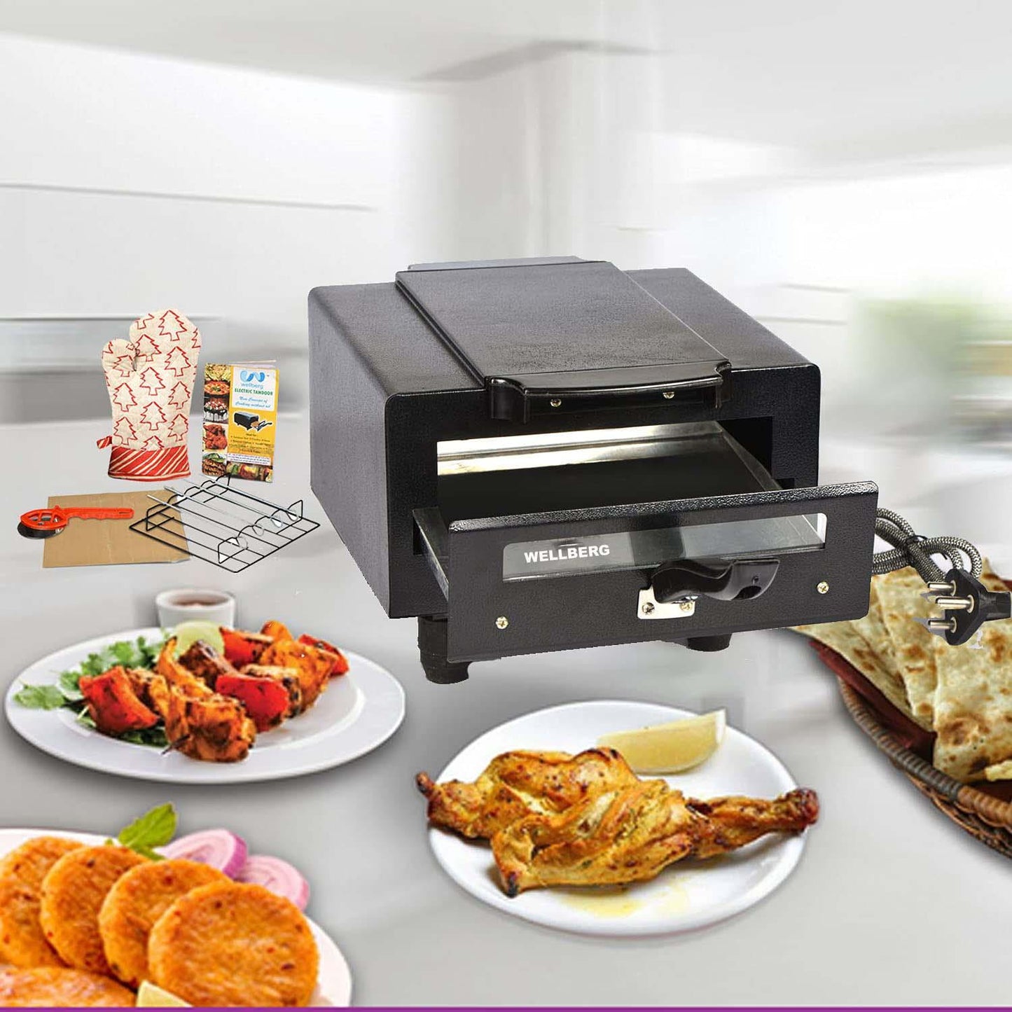 Wellberg Advance Mini Combo Tandoor - WELLBERG