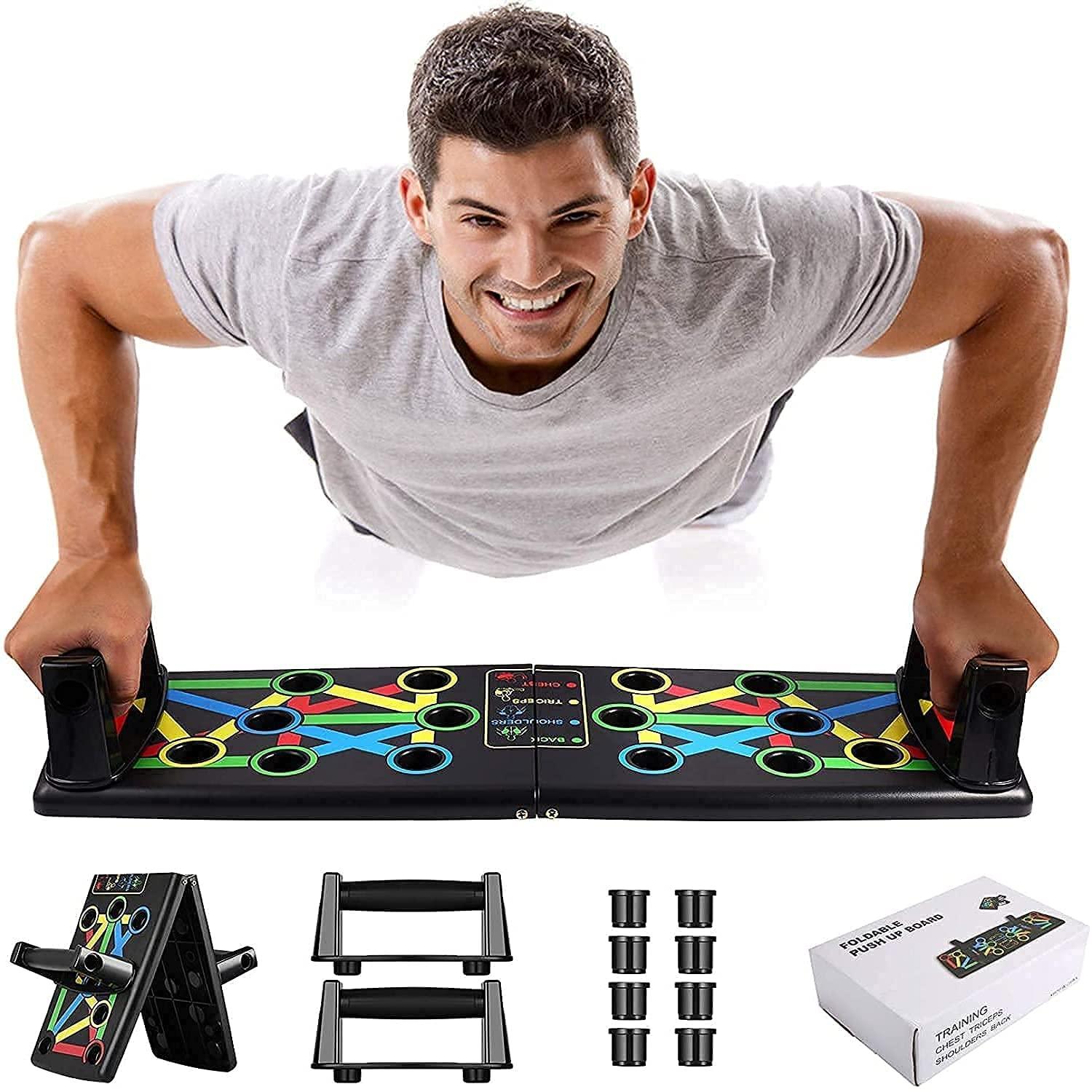 Easy Perfect Pushup Machine MQRW Push Up Board,Home Gym,Portable