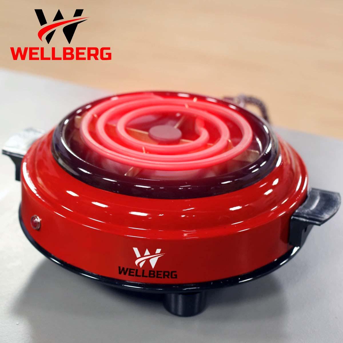 Wellberg 1250 watt Flameless Hot Plate Stove Round Style - WELLBERG