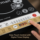Chefman 2000W Induction Cooktop with Push Button Control & LED Display | Multiple Cooking Modes, Timer & Temperature Control | Fast Heating Portable Electric Cooktop for Home Kitchen