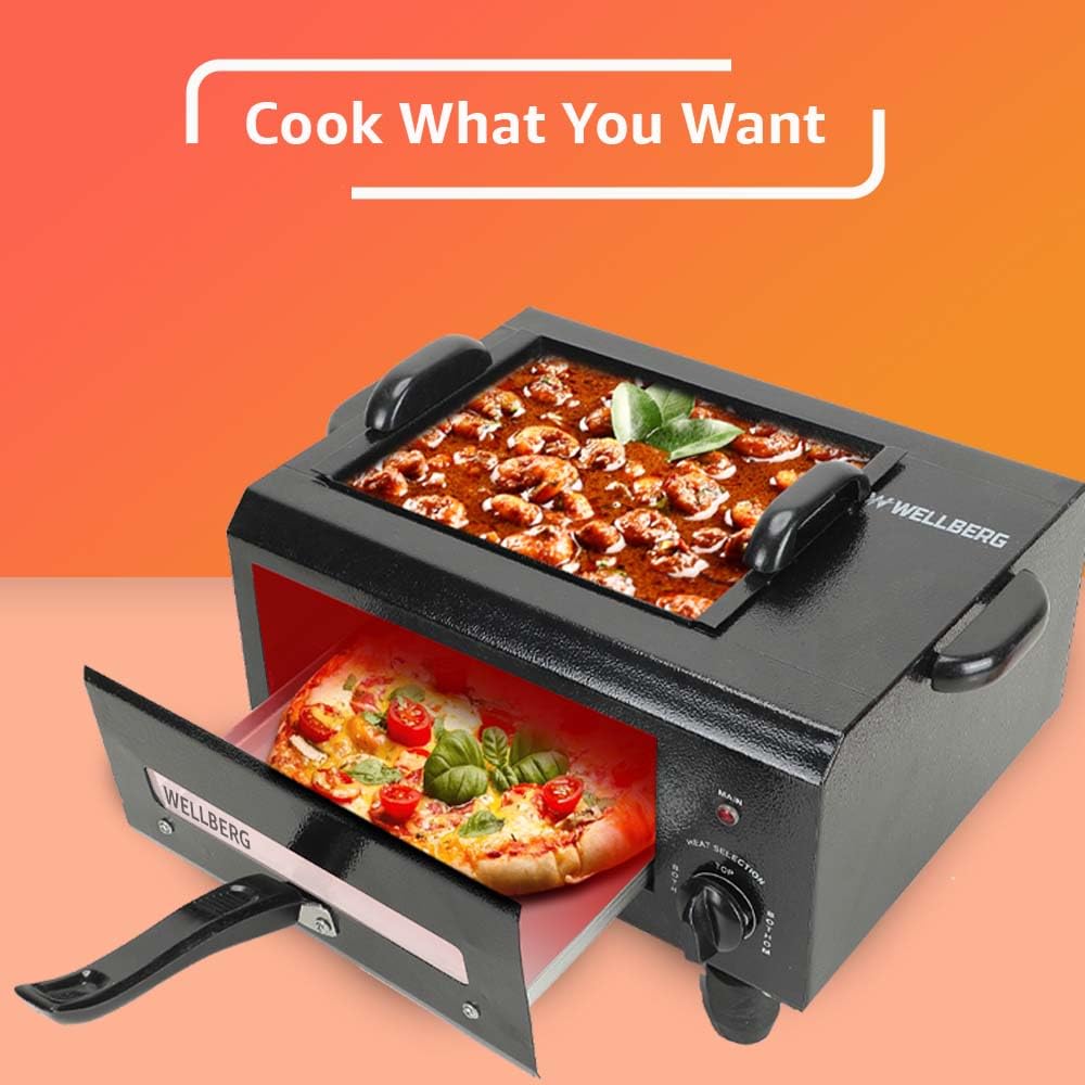 3 in 1 Electric Tandoor: Authentic Barbeque & Tandoori Flavors at Your Fingertips! | Electric Tandoor And Grill Barbeque For Home