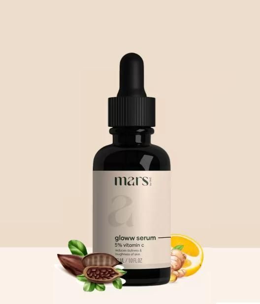 Mars gloww serum 5%Vitamin C for Glowing & Brightening 60ml