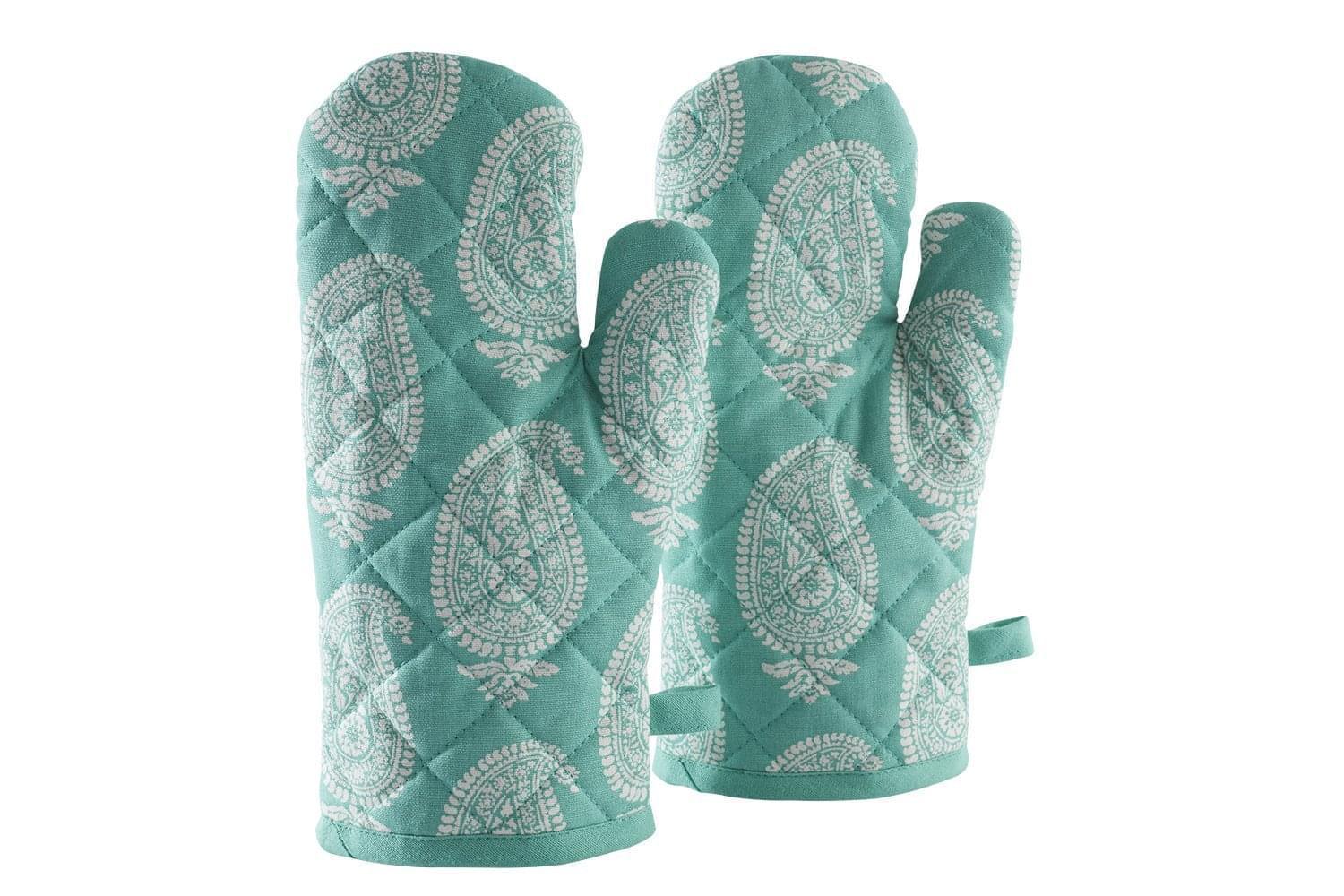 Wellberg Cotton Padded Oven Gloves - WELLBERG