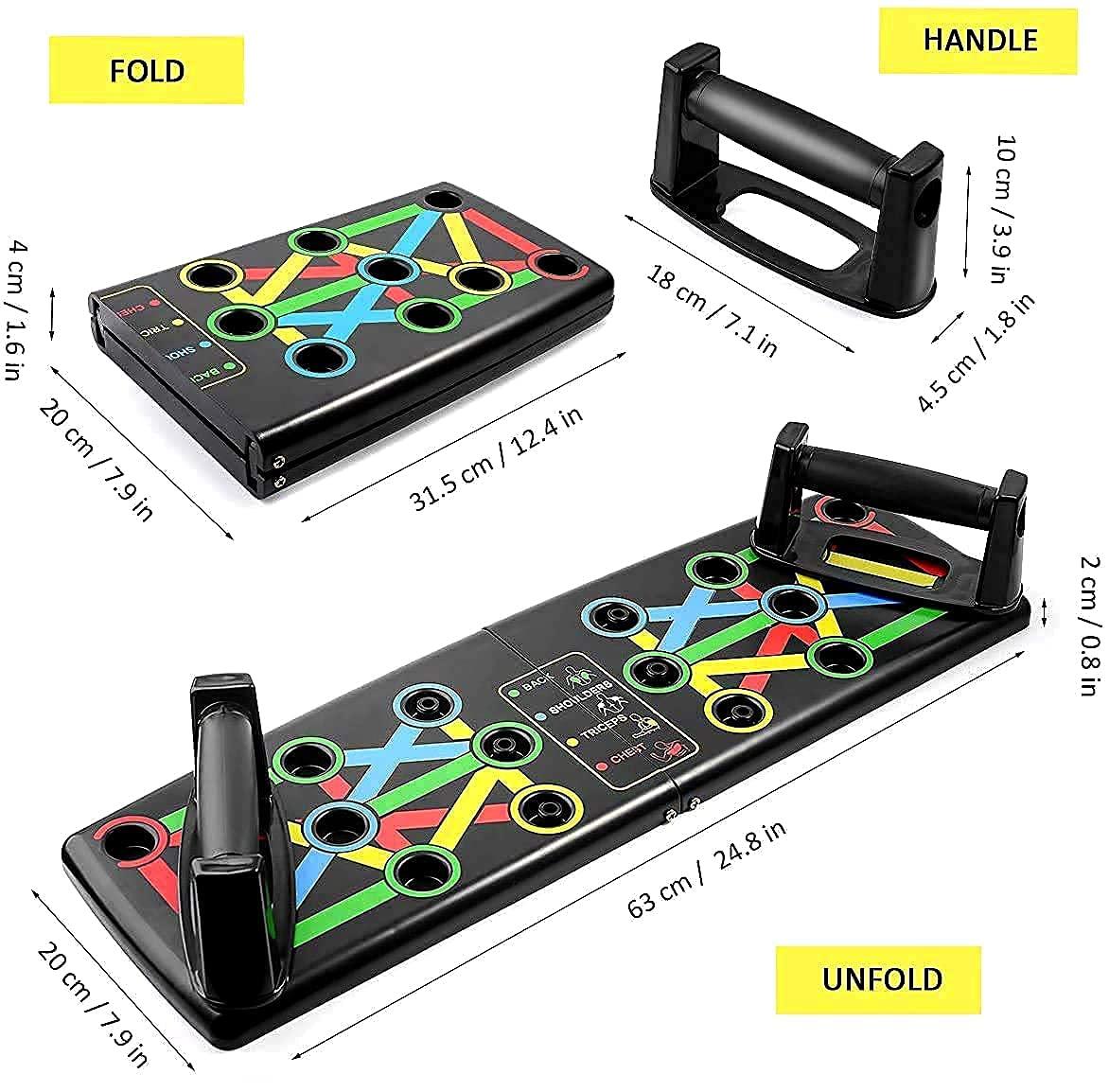 💪 Portable Push Up Board, Body Building Exercise Tools