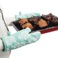 Wellberg Cotton Padded Oven Gloves - WELLBERG