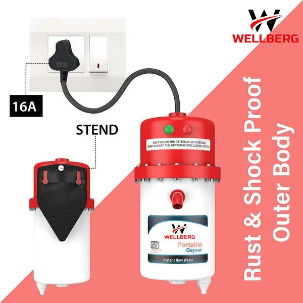 3L instant portable water heater/geyser for use home , office , restaurant , labs, clinics , saloon , beauty parlor